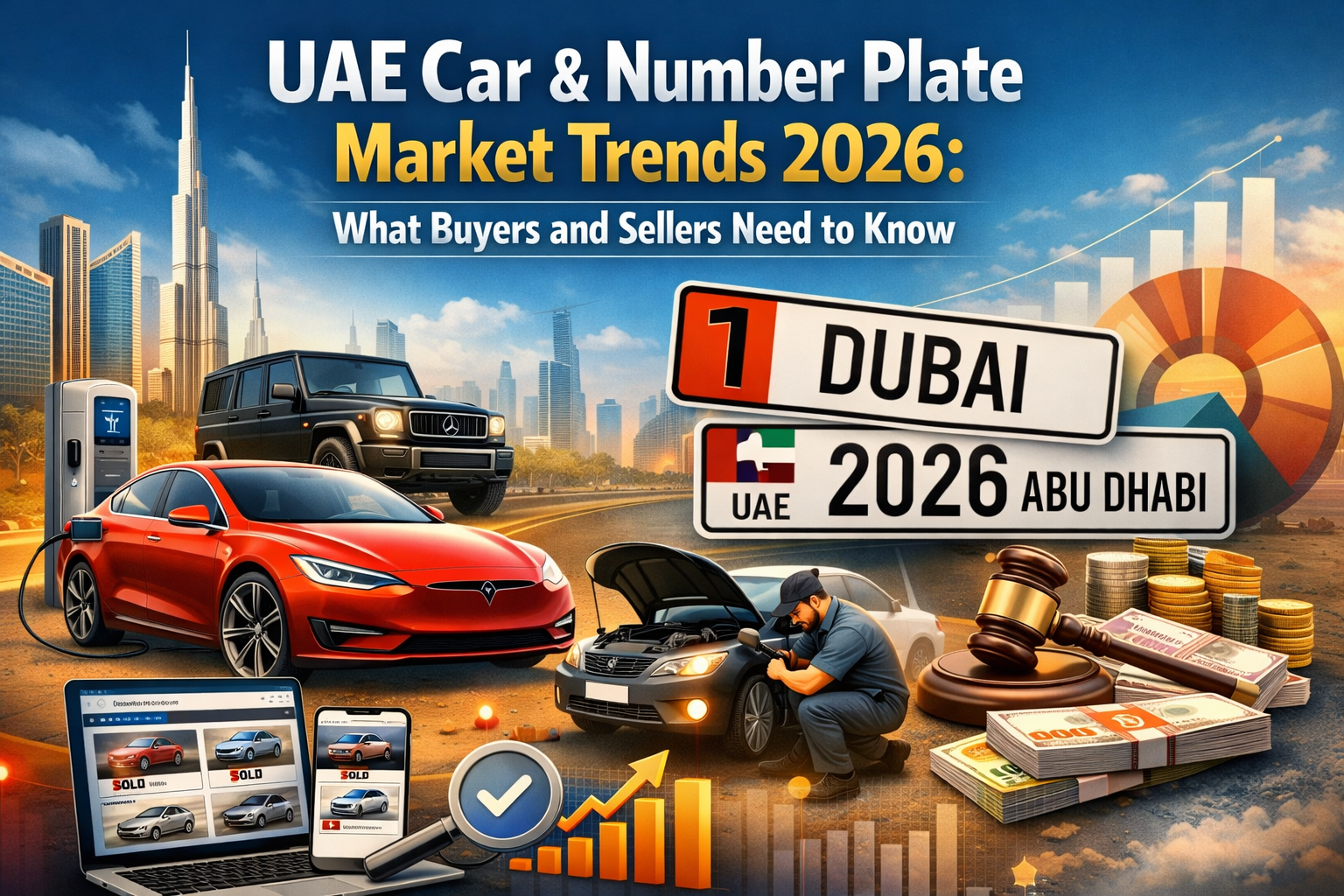UAE Car and Number Plate Market Trends 2026: What Buyers and Sellers Need to Know